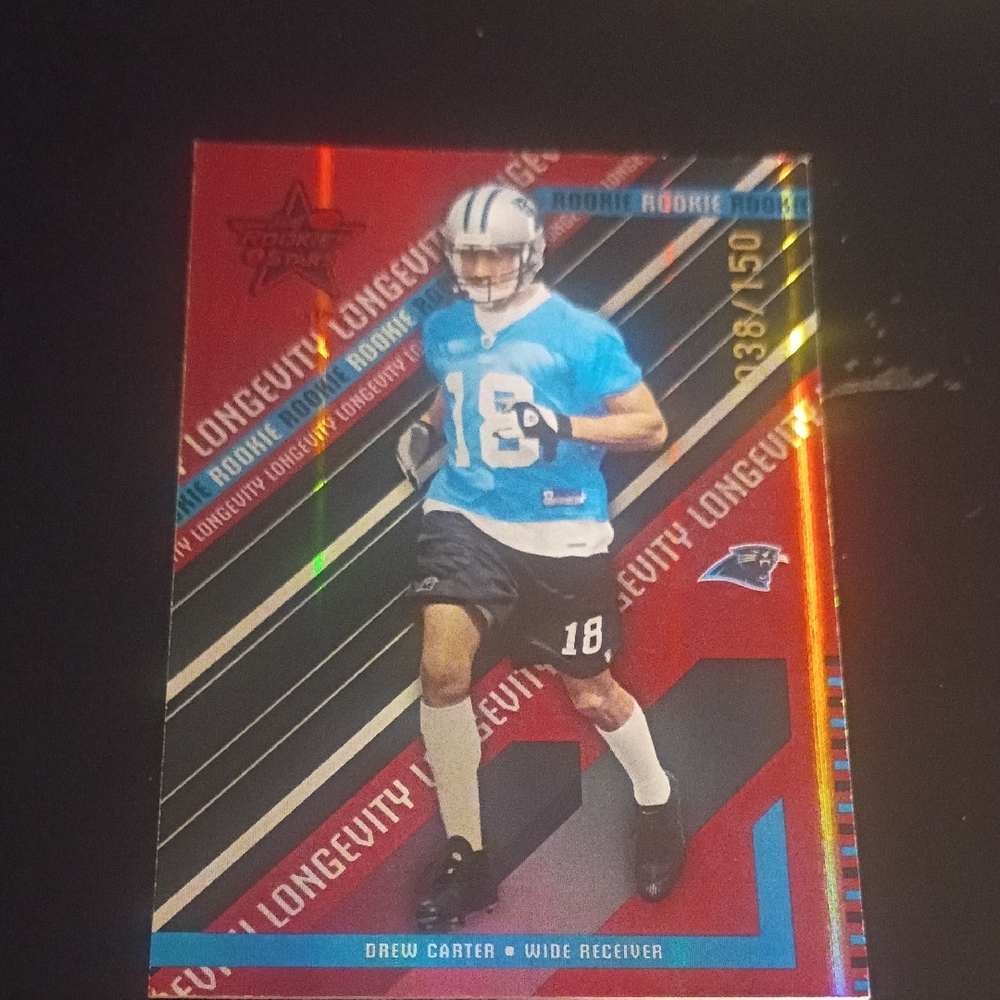 Drew Carter Rookie Card - Picture 4 of 11